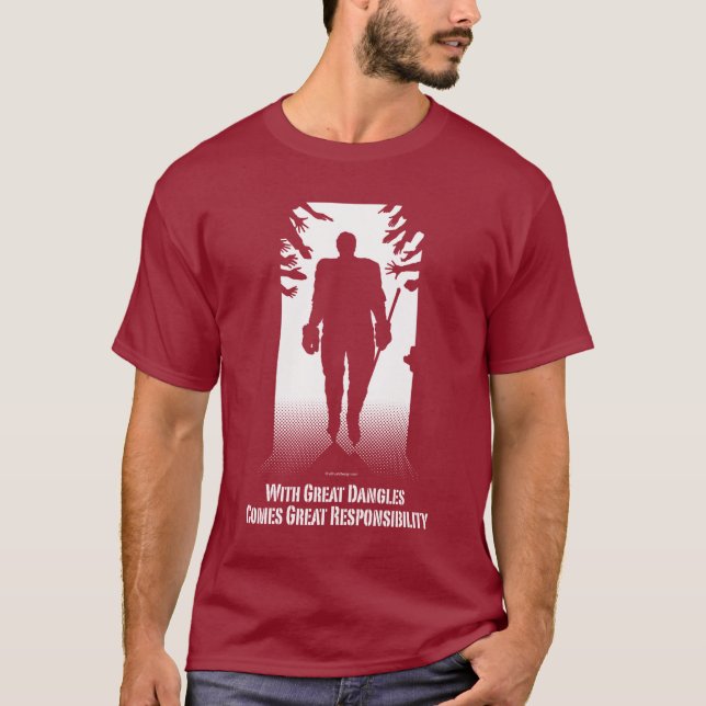 Underbaren dinglar (hockey) tee (Framsida)