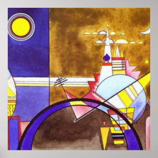 Underbaren Grind i Kiev Wassily Kandinsky Poster