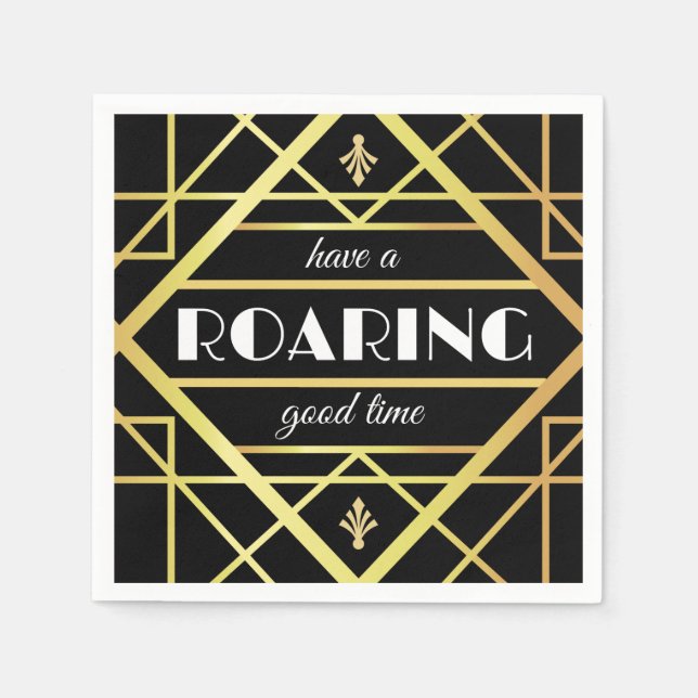 Underbaren "Ha en stigande bra" Pappersservett (Framsidan)