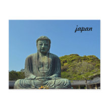 Underbaren Kamakura Postcard i Buddha