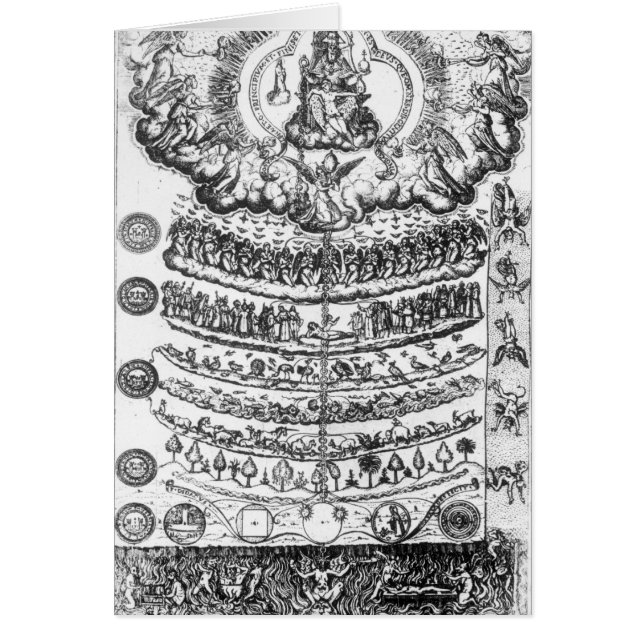 Underbaren kedjar av att vara från 'Retorica Hälsningskort (Framsidan)