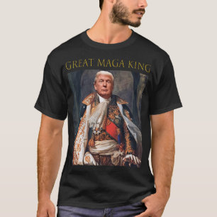 Underbaren Maga Kung Roligt Trump Ultra Maga Kung  T Shirt
