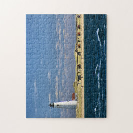 Underbaren pekar pussel för fyrNantucket MORSOR