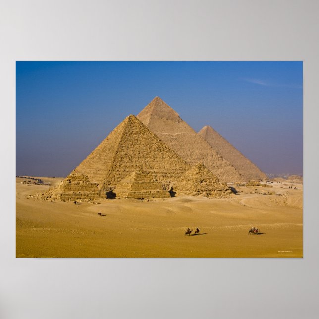 Underbaren Pyramids av Giza, Egyptenen Poster (Framsidan)