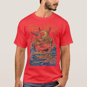 Underbaren Ramen av Kanagawaa 2887 T Shirt
