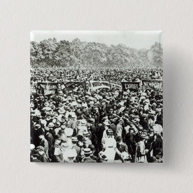 Underbaren röstar för kvinnademonstration i Hyde Knapp (Framsida)