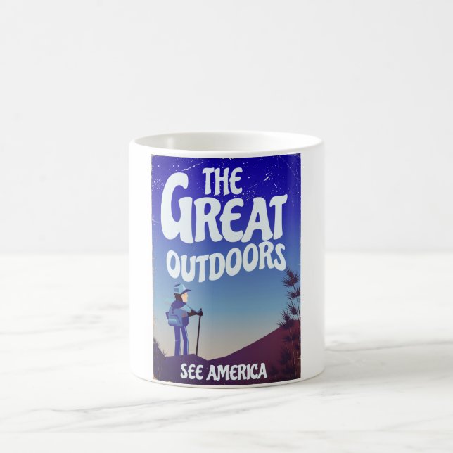 Underbaren utomhus. kaffemugg (Center)