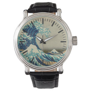 Underbaren vinkar av Kanagawa Armbandsur