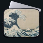 Underbaren vinkar av Kanagawa, beskådar av Mount Laptop Fodral<br><div class="desc">Avbilda samlingen numrerar:  XIR158277 som underbaren vinkar av Kanagawa,  från serien "36 beskådar av den Mount Fuji" ("den Fugaku sanjuokkeien") puben. vid Nishimura Eijudo (träklosstryck). Hokusai Katsushika (1760-1849) träklosstryck. Privat samling Giraudon.</div>