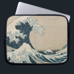 Underbaren vinkar av Kanagawa, beskådar av Mount Laptop Fodral<br><div class="desc">Avbilda samlingen numrerar:  XIR158277 som underbaren vinkar av Kanagawa,  från serien "36 beskådar av den Mount Fuji" ("den Fugaku sanjuokkeien") puben. vid Nishimura Eijudo (träklosstryck). Hokusai Katsushika (1760-1849) träklosstryck. Privat samling Giraudon.</div>