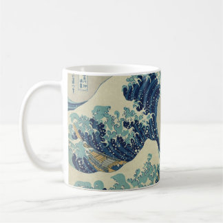 Underbaren vinkar av Kanagawa Kaffemugg