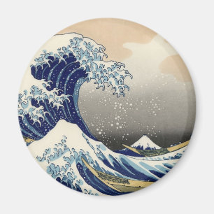 Underbaren vinkar av Kanagawa Magnet