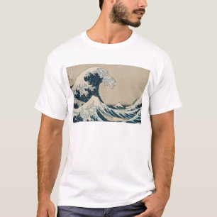 Underbaren vinkar av Kanagawa T-shirt