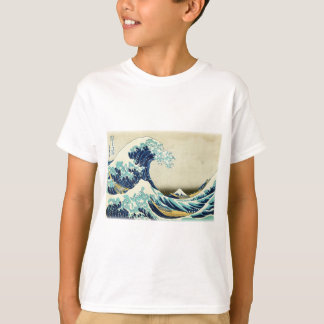 Underbaren vinkar av Kanagawa T-shirt