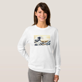 Underbaren vinkar av Kanagawa Tee
