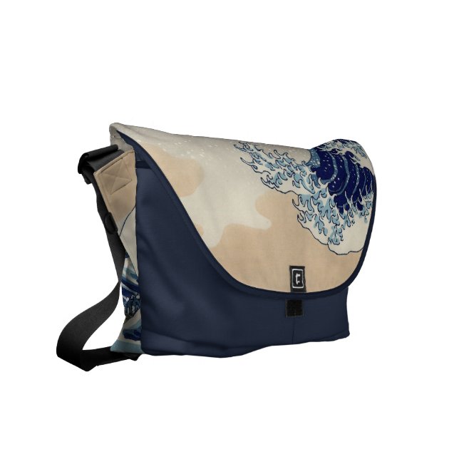 Underbaren vinkar hänger lös messenger bag (Vänstra Framsidan)