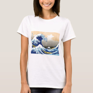 Underbaren vinkar - Hokusai Tröja