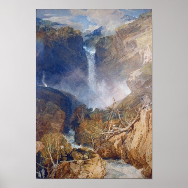 Underbarens fall i Reichenbach Poster (Framsidan)