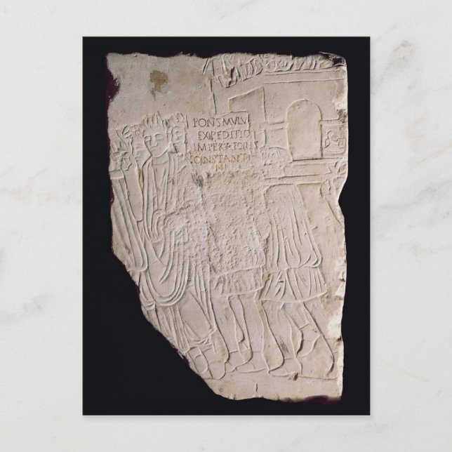 Underbarens seger över Constantine Vykort (Framsida)