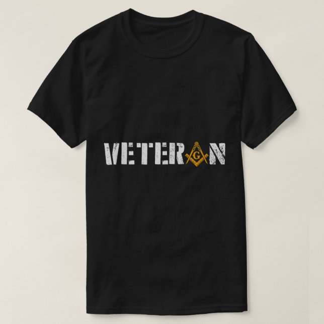 Underbarer Mason Masonic Freemason Veterans Day Kr T Shirt (Design framsida)