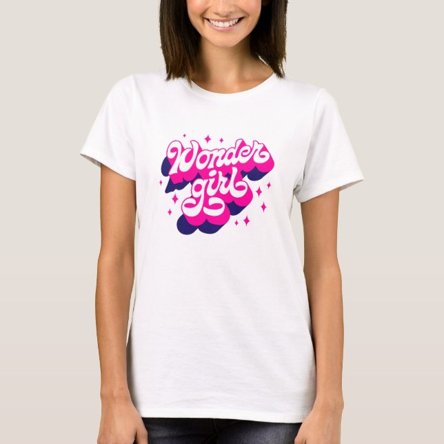 Underbarnsflicka T Shirt (Framsida)