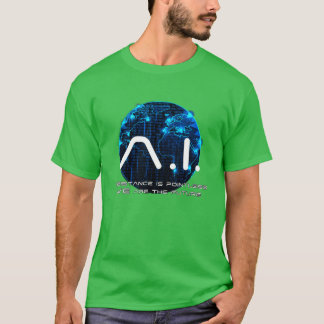 Underbart AI Singulararitetstävling Maskin T Shirt