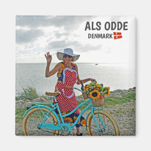 Underbart Als Ode, Danmark Magnet! Magnet