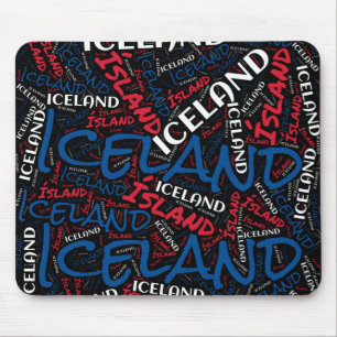 Underbart Andorra Flagga Färg Patriotic Mouse Pad Musmatta
