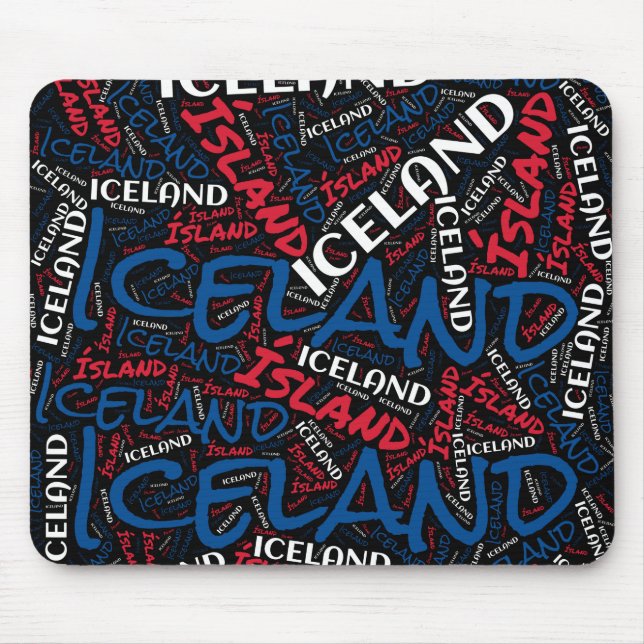 Underbart Andorra Flagga Färg Patriotic Mouse Pad Musmatta (Framsidan)