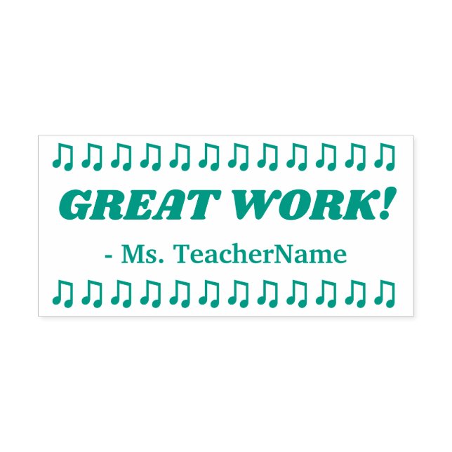 underbart ARBETE! Tilldelsmärkning Rubber Frimärke Självfärgande Stämpel (Design)