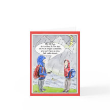 Underbart årstidshälsningskort för missgynnade per