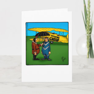 Underbart årstidshälsningskort Humor Kort