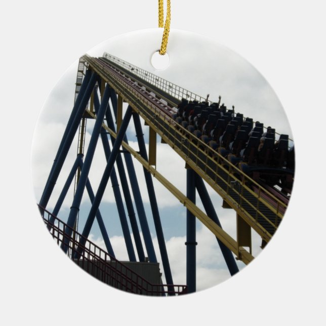 Underbart äventyr för Nitro flaggor för berg- och Julgransprydnad Keramik (Framsidan)