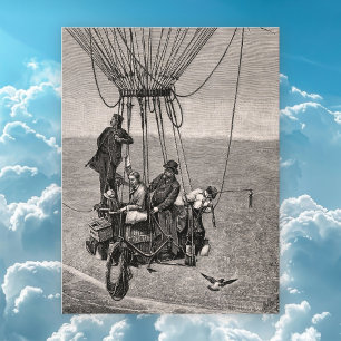 Underbart Balloon Äventyr vykort