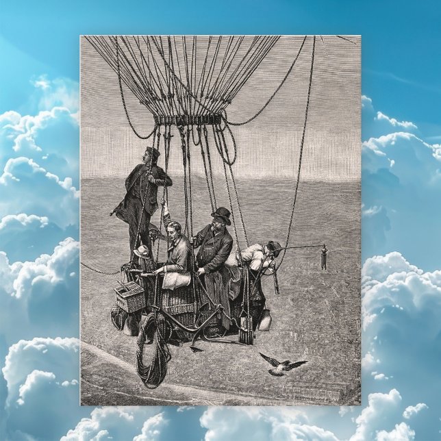 Underbart Balloon Äventyr vykort (Skapare uppladdad)