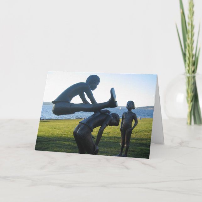 Underbart blad framåt kort (Framsida)