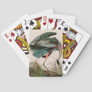 Underbart blått öron från Amerika Audubon Skriv ut Casinokort