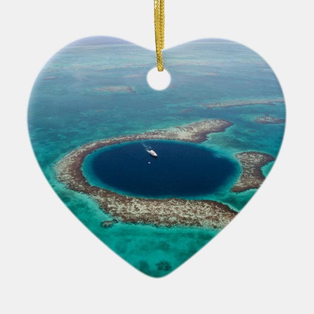 UNDERBART BLÅTTHÅL 1 JULGRANSPRYDNAD KERAMIK (Framsidan)