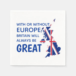 UNDERBART BREXIT EUROPA Pappert Pappersservett