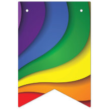 Underbart Bright Rainbow Swirl