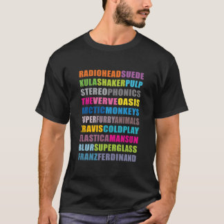 UNDERBART BRITPOP-BAND T SHIRT