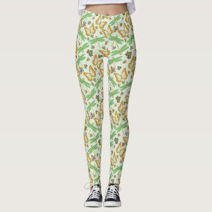 Underbart Butterfly Mönster Leggings