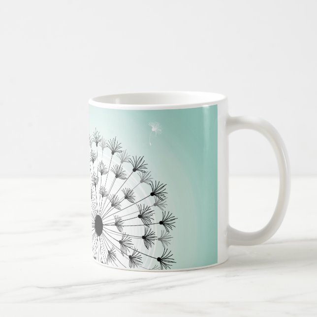 Underbart Dandelions Blue Mugg (Höger)