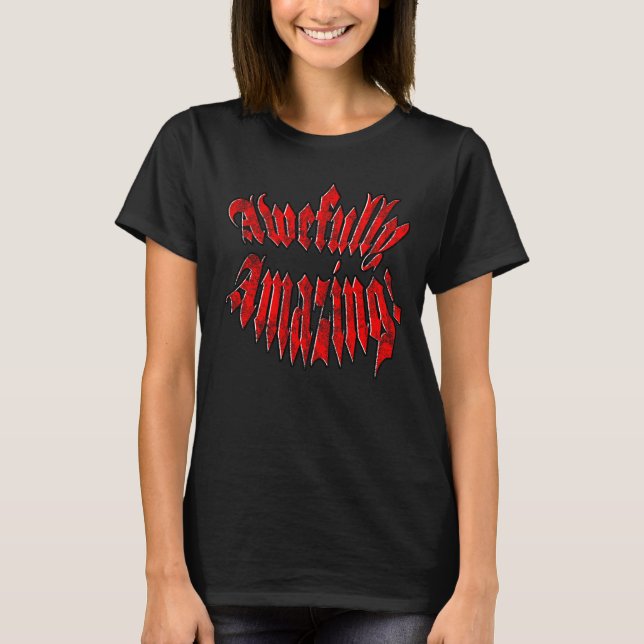 Underbart fantastisk t shirt (Framsida)
