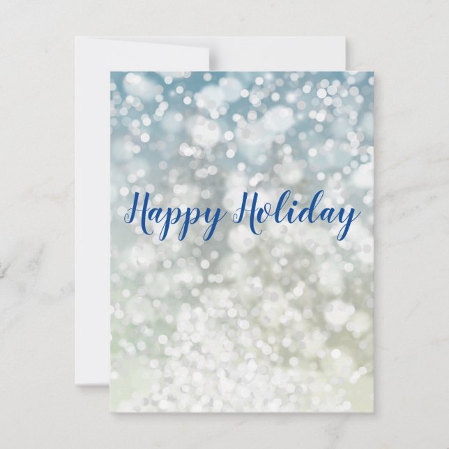Underbart, Fantastisk,Underbart Snögubbe Jul Holi Julkort (Framsida)