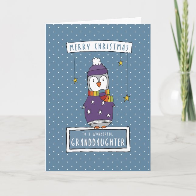 Underbart fardotters julkort helgkort (Framsida)