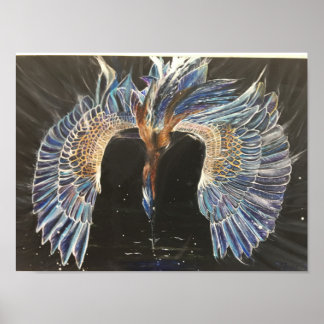 Underbart fiske efter blåbjörn poster