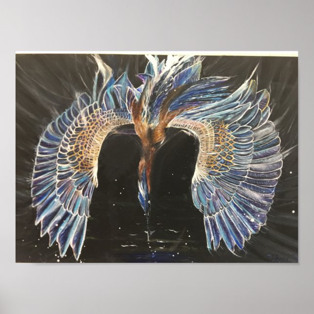 Underbart fiske efter blåbjörn poster (Framsidan)