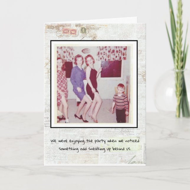 Underbart födelsedagskort kort (Framsida)