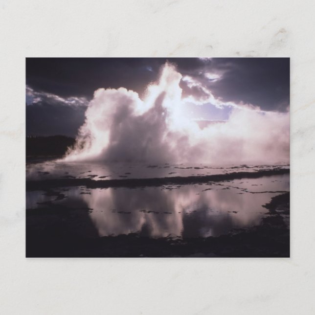 Underbart Fontän-vykort Vykort (Framsida)